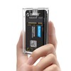 ORICO mSATA Case, Toolless Transparent ssd Case, MSATA3.0 Case, USB