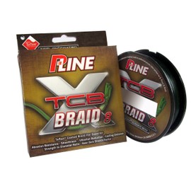 P-Line TCB 8 Carrier 300-Yard Braided Fishing Line, Green, 30-Pound