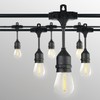 Honeywell 48 FT Outdoor String Lights, Commercial Grade Waterproof LED