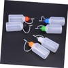TEHAUX 25 Pack Paint Bottles 30ml Squeeze Bottles for Pigment