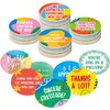 120 PCS Appreciation Chips, 60 Designs Thanks Round Tokens Employee