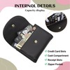 YAMEIZE Small Wallet for Woman Slim Cute Purse PU Leather