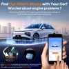 AMTIFO Bluetooth OBD2 Scanner Wireless - Auto-Connect, Clear Engine Codes,