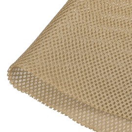 Rebower Speaker Grill Cloth Stereo Mesh Fabric Protective Dustproof Cloth for Home Speaker Repair 0.5M x 1.5M Light Khaki