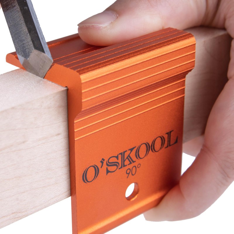 O’SKOOL 90 Degree Saddle Square for Precise Woodworking Angles and