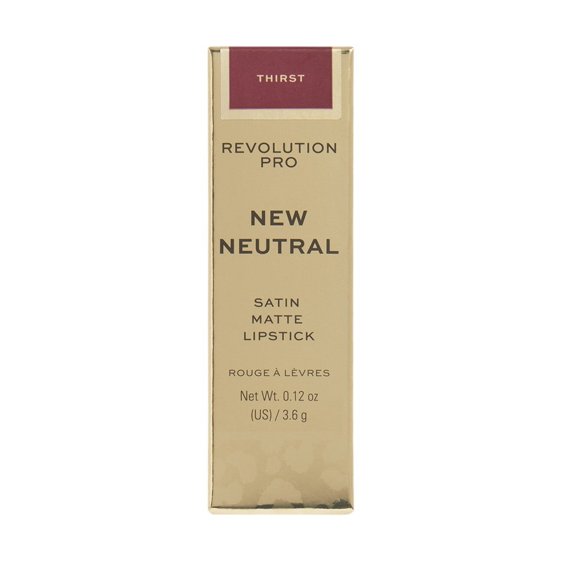 Revolution Pro Neutral Satin Matte Lipstick Thirst