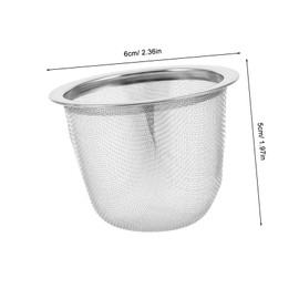 VICASKY 2pcs Stainless Steel Tea Strainer Infuser Filter for Loose Tea Leaves Easy to Clean User Friendly Design for Teapots Mugs and Kettles Reliable Mesh Filter Tool