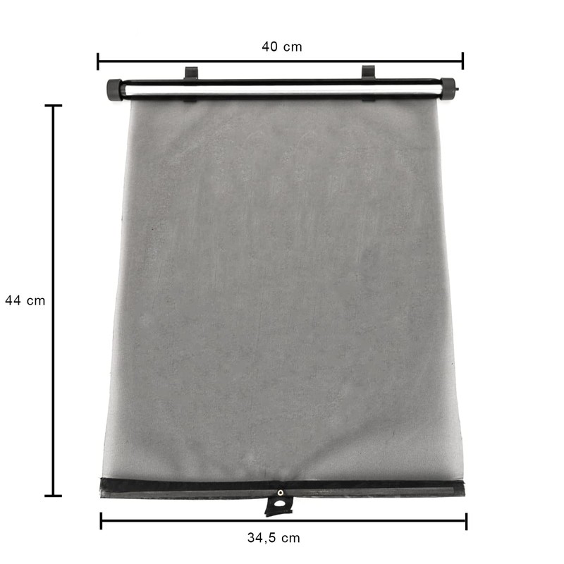 LST 2 x Sun Protection Roller Blind Heat Protection Side