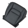 NLQR Driver Side Bottom Microfiber Leather Seat Cover Black Compatible