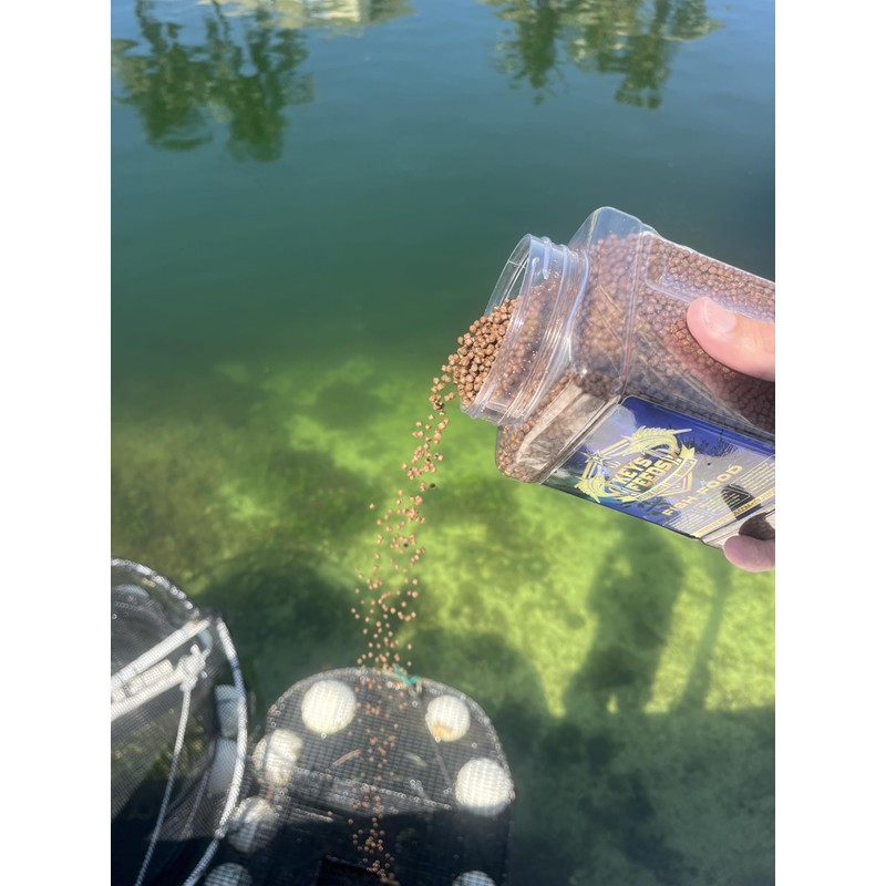Keys Feeds Live Bait Fish Food (Small Grip Jar)