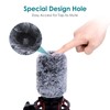 YOUSHARES QuadCast Mic Windscreen, Furry Wind Cover Compatible with HyperX
