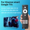 Replacement Remote Control for Hisense Smart Google TV，for Hisense Android/Google