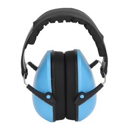 NRR 21DB Noise Cancelling Ear Defender Blue, Noise Reduction Ear Muffs Noise Cancelling Earmuff for Shooting Woodworking Projects