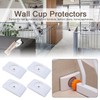 4 Pcs Safety Baby Gate Wall Protector Stair Gate Extension