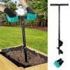 Compost Aerator Tool Turner and Mixing Tool for Outdoor Compost