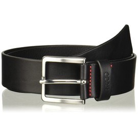 Hugo Men's Gionios Italian Belt, New Black, 105