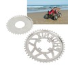 Metal Steel 410 Chain Sprocket 410 Flower Disc Sprocket Set