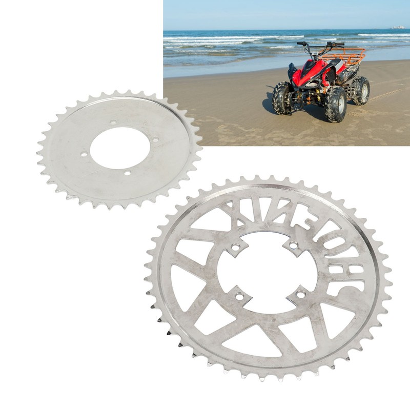 Metal Steel 410 Chain Sprocket 410 Flower Disc Sprocket Set