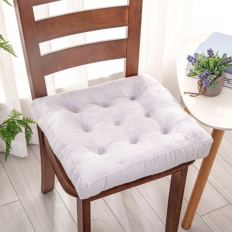 Dining Chair Cushion Square Seat Pad for Tatami Student Dormitory