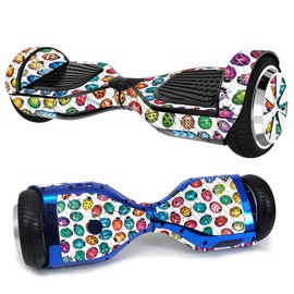 MightySkins Carbon Fiber Skin for Ultra Hoverboard - Color Bugs | Protective, Durable Textured Carbon Fiber Finish | Easy to Apply, Remove, and Change Styles | Made in The USA