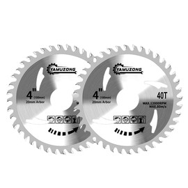 4" Angle Grinder Circular Saw Blade 40 Teeth Woodworking Saws Blade Carbide Saw Blade Saw blade for angle grinder 100mm for wood cutting