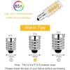 5-Pack E14 LED Bulb 4W 40W Equivalent, European Screw Base