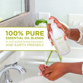 Sapadilla Liquid Hand Soap - Rosemary + Peppermint - Made with 100% Pure Essential Oil Blends, Cleansing & Moisturizing, Aromatic & Fragrant Hand Soap, Plant Based, Biodegradable, 12 Ounce (Pack of 1)