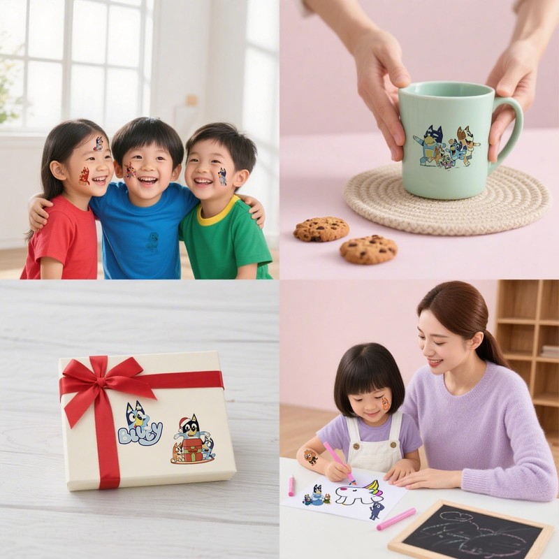 Children's Tattoos for Children's Birthday Party Decoration