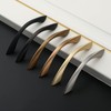 Amerdeco 10 Pack Brushed Gold Cabinet Pulls 3.75 Inch(96mm) Hole