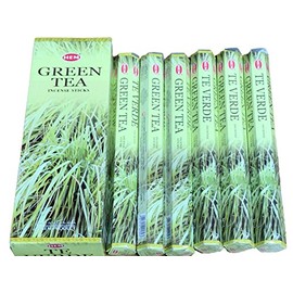 HEM Green Tea GREENTEA Sticks Incense Set of 6