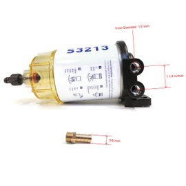 The ROP Shop | Water Separating Fuel Filter Kit for Mallory 9-37882, 937882, 9-37811, 937811