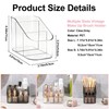 DASITON 3 Slots Makeup Brush Holder, Acrylic Make Up Brush