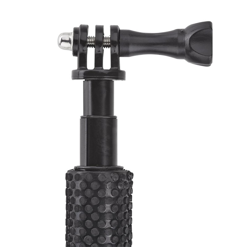Mantona 50 cm Large Telescopic Bar for GoPro - Black/Blue