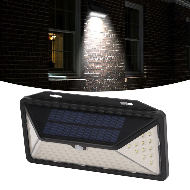 102LED Solar Powered Light IP65 Waterproof 3 Working Modes Motion
