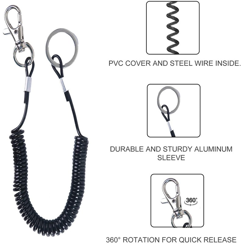 Maxcatch Magnetic Fly Fishing Net Release Holder with Carabiner Clip