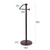 ZCCZ Toilet Paper Holder Stand, Freestanding Tissue Roll Dispenser with