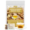 Premium 40 Ashwagandha Tea Bags, Made with 100% Wild Ashwagandha
