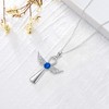 Flpruy Kreuz Kette 925 Sterling Silber Ägyptische Ankh Kette mit