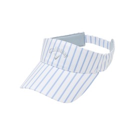 Callaway C25191207 Women's Sun Visor (Stripe Pattern, Adjustable Sizes) / Hat Golf, 111_blue, Free size
