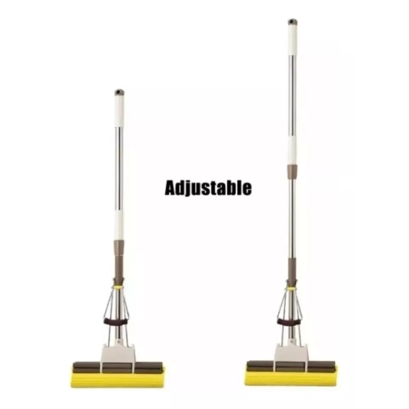 Misorel Trapeador Jalador Magic Mop Auto Exprimible De Esponja Hogar