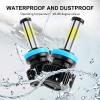 IRONWALLS 6 Sides H11 H9 H8 LED Headlight Bulbs Super