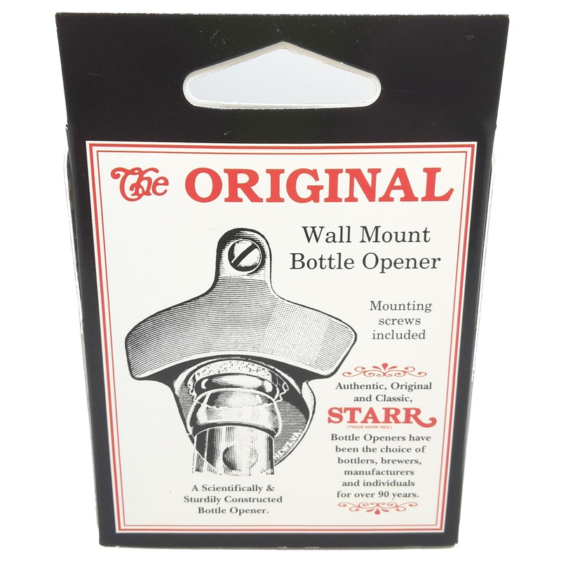 Wall Bottle Opener with "Open Bottle Here Text