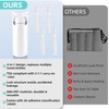 4 in 1 Travel Dispenser Bottle, Leakproof Refillable Toiletry Containers