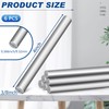 Sadnyy 6 Pieces 3/8 x 4 Inch Stainless Steel Dowel
