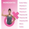 Suplemento Súluu Multivitamínico Femenino Ácido Fólico Vitaminas D3 K1 B3