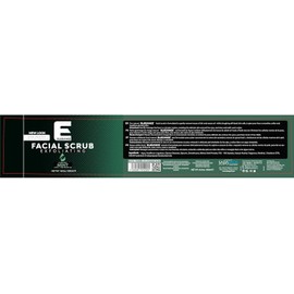 Exfoliante facial natural E Elegance de 9 oz con menta para una limpieza profunda y piel suave