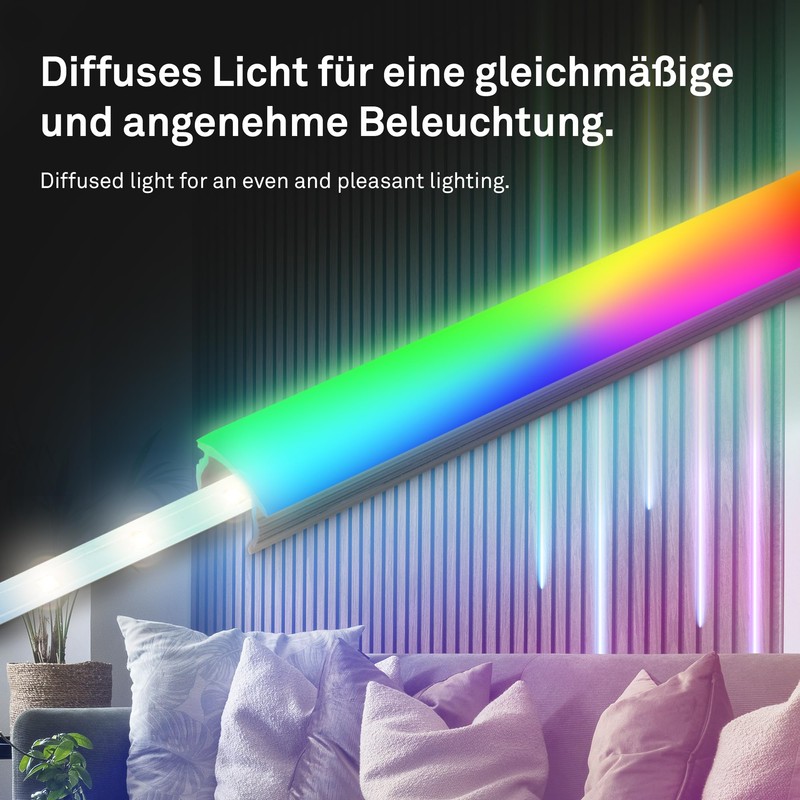 BRILONER - your Panel LED Strip Starter Set, RGB Colourful