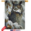 Breeze Decor - Great Horned Owl Garden Friends - Everyday