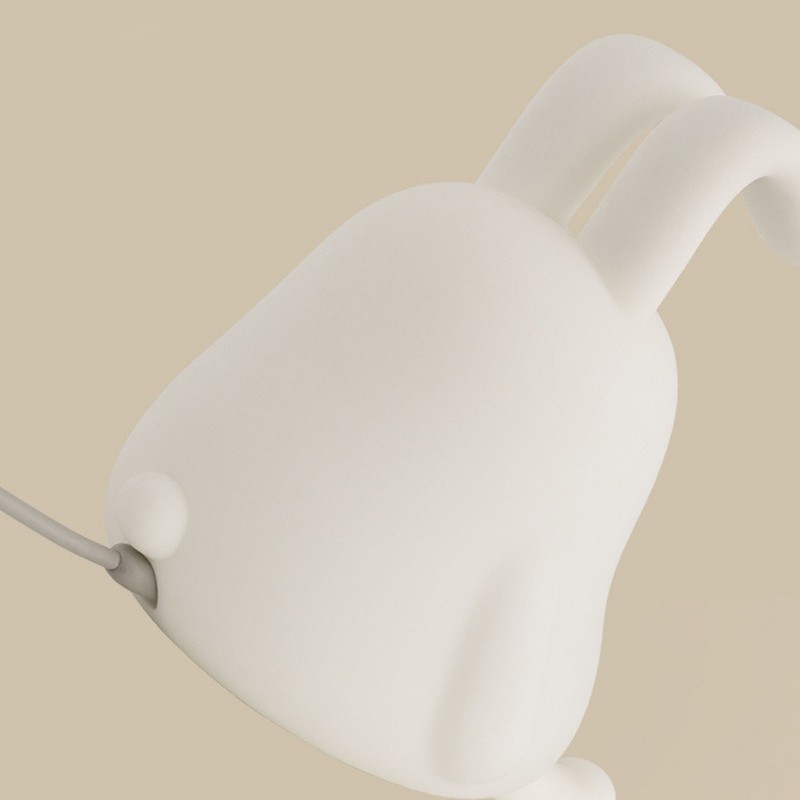 Bunny Night Light Delay Turn Off Cute Soft Silicone Kids