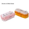 Wolfbeam Hand and Nail Brush Double Sided Cleaning Scrubbing Brushes,